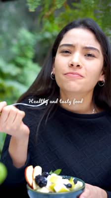 Healthy and tasty food